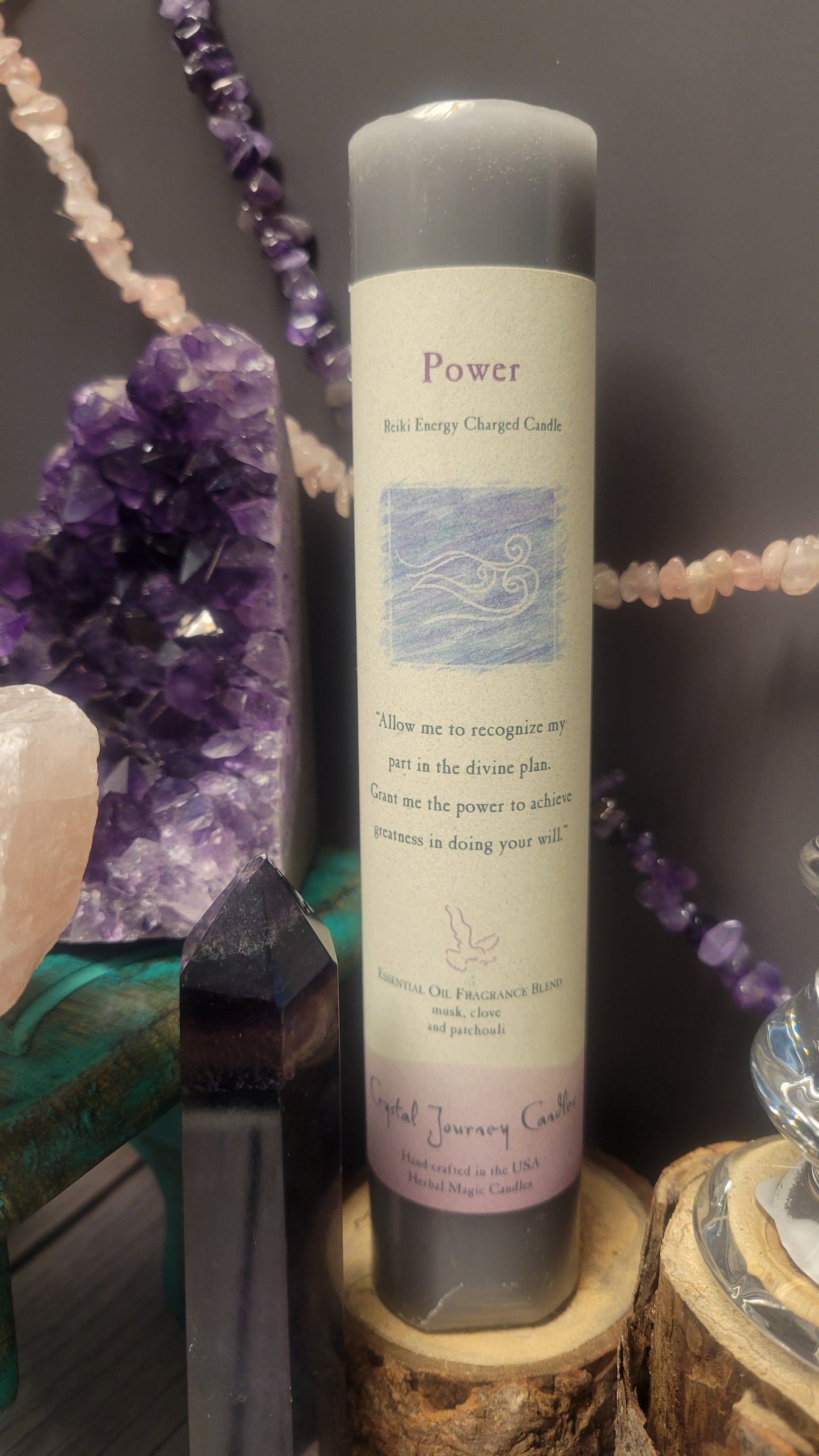 Power Crystal Journey Pillar