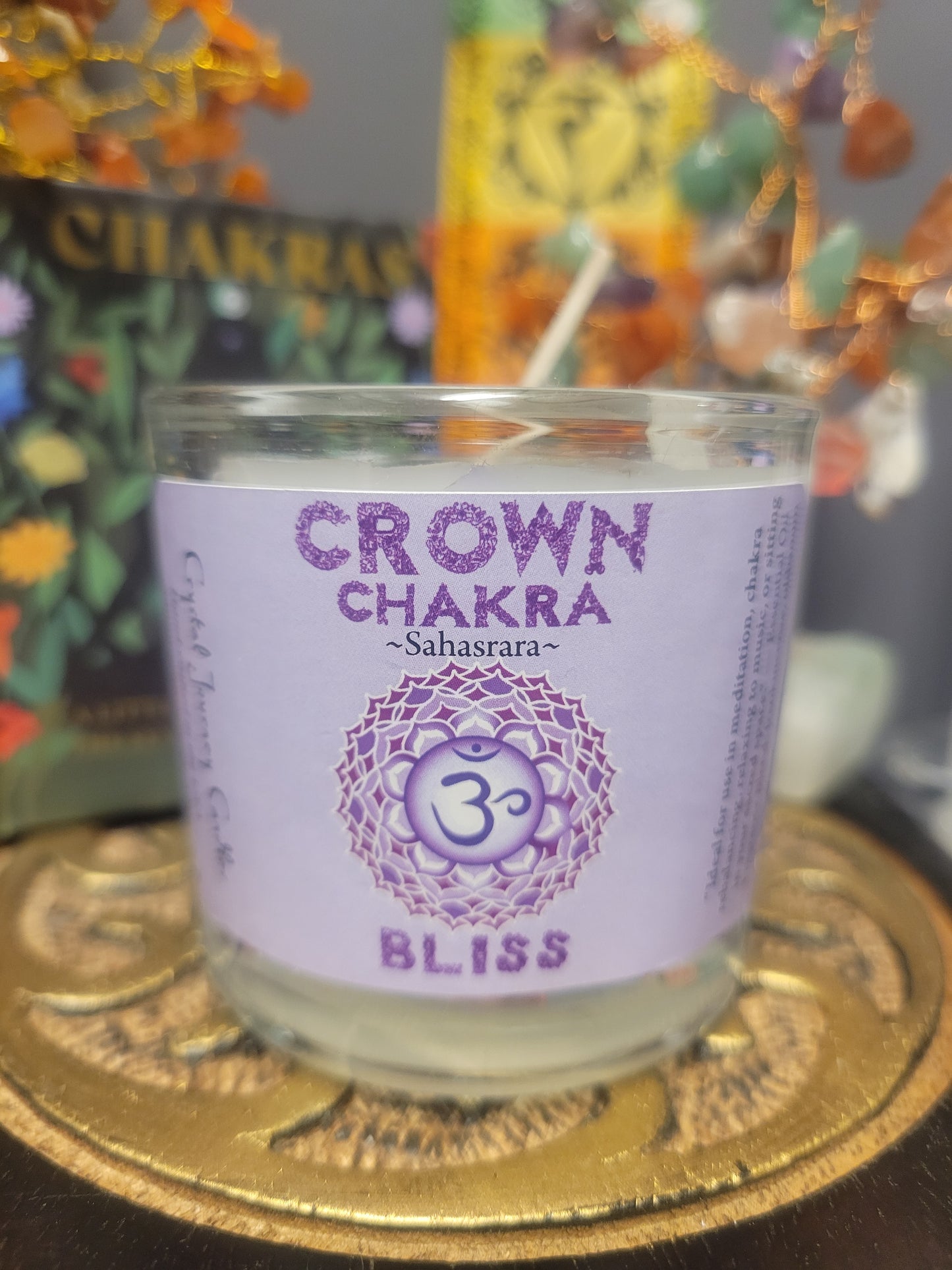 Crown Crystal Journey Glass Votive