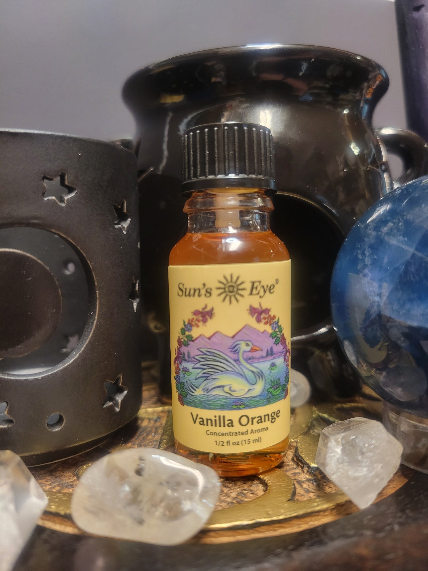 Sun's Eye Vanilla Orange Herbal Oil