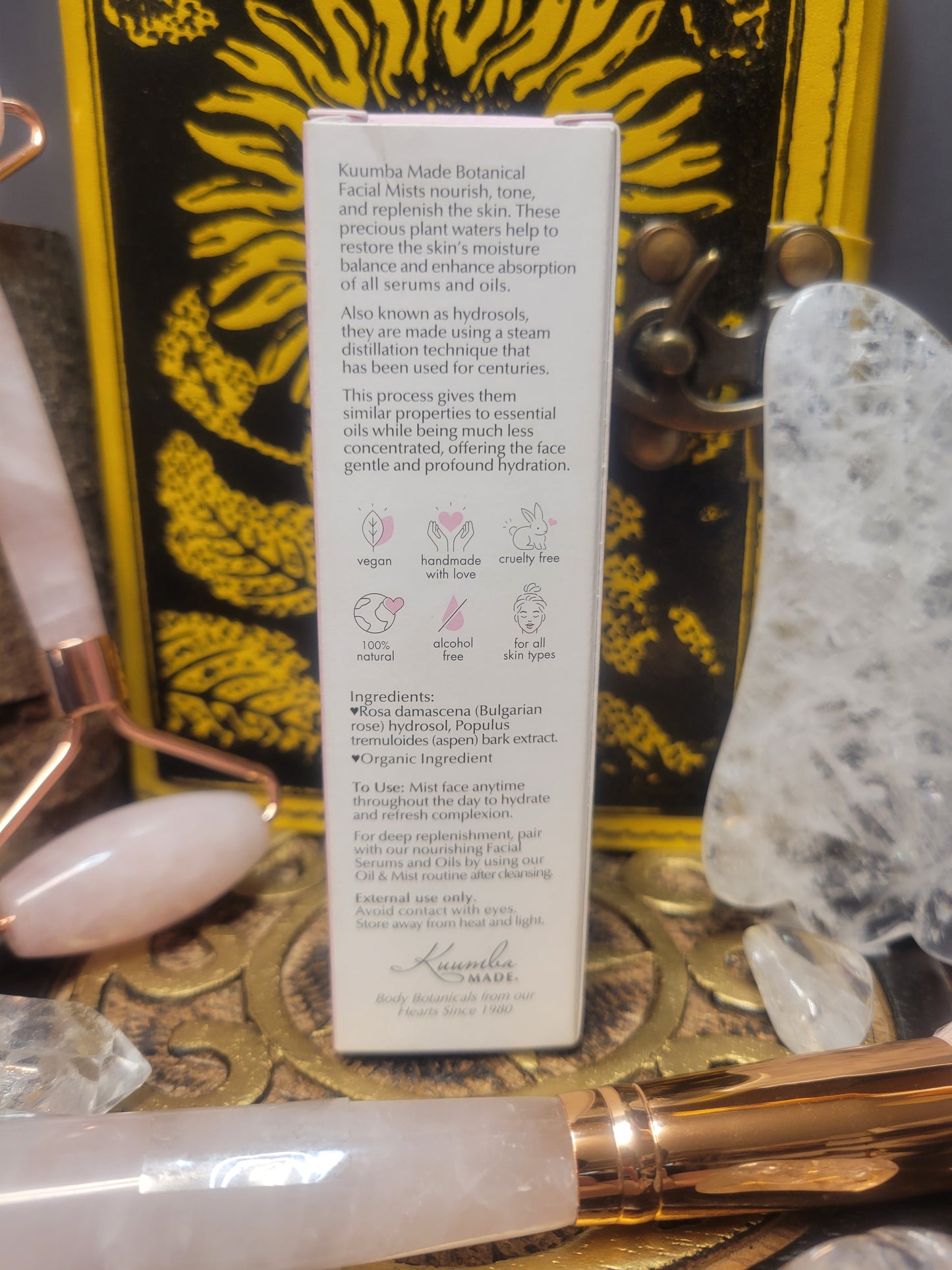 Kuumba Made Rose Facial Mist 30ml