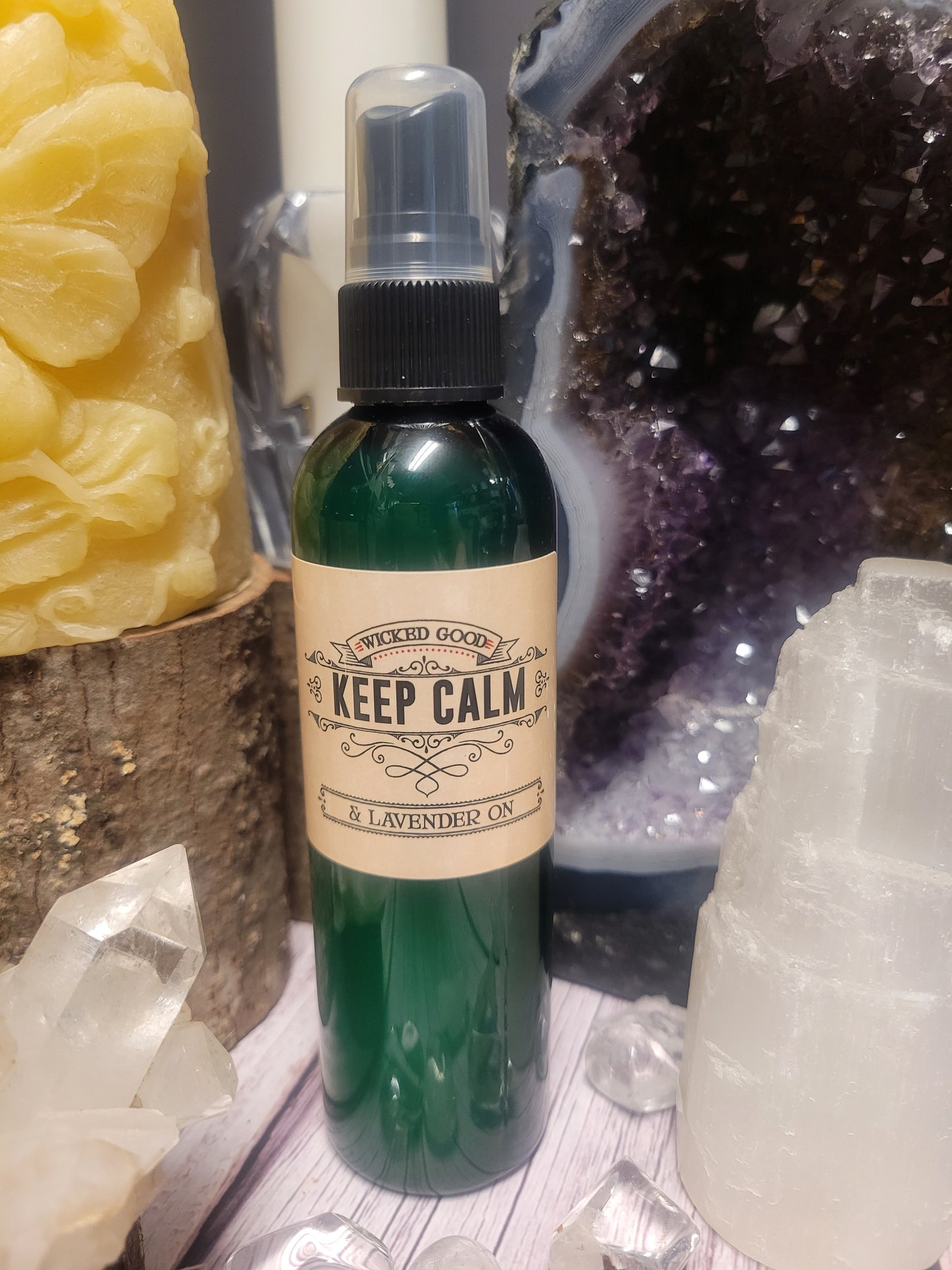 Keep Calm & Lavender On Wicked Good Mist