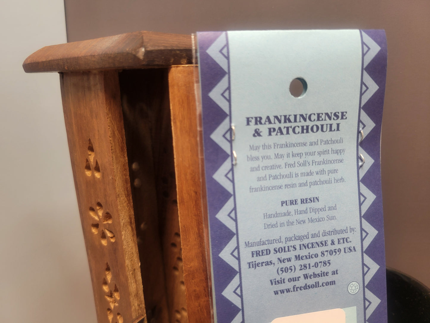 Frank & Patchouli Resin Stick Incense