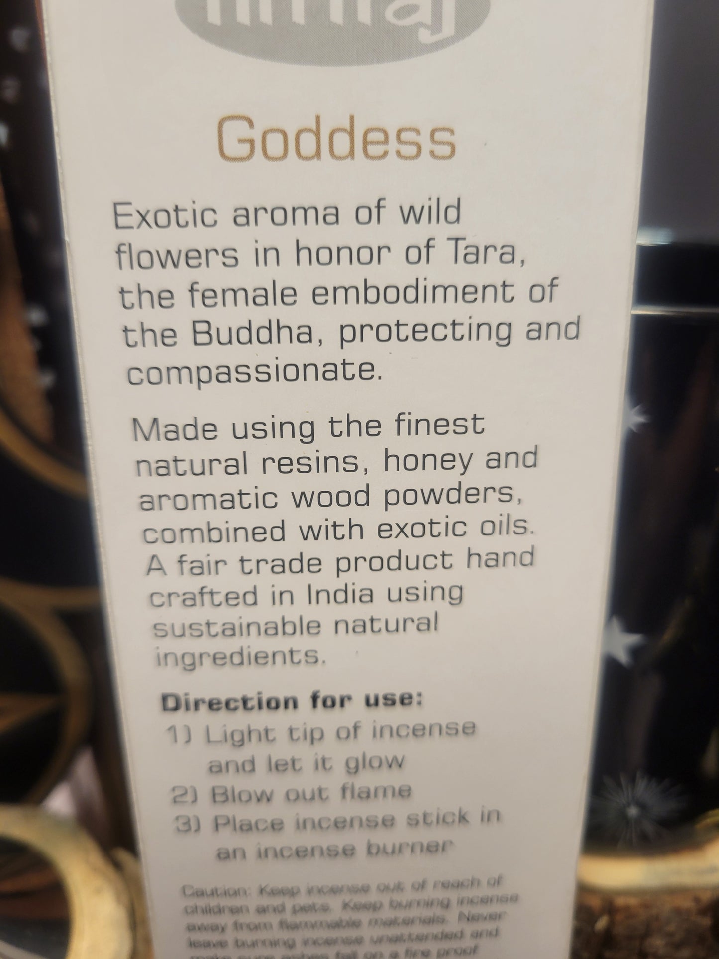 Nitiraj Goddess Incense