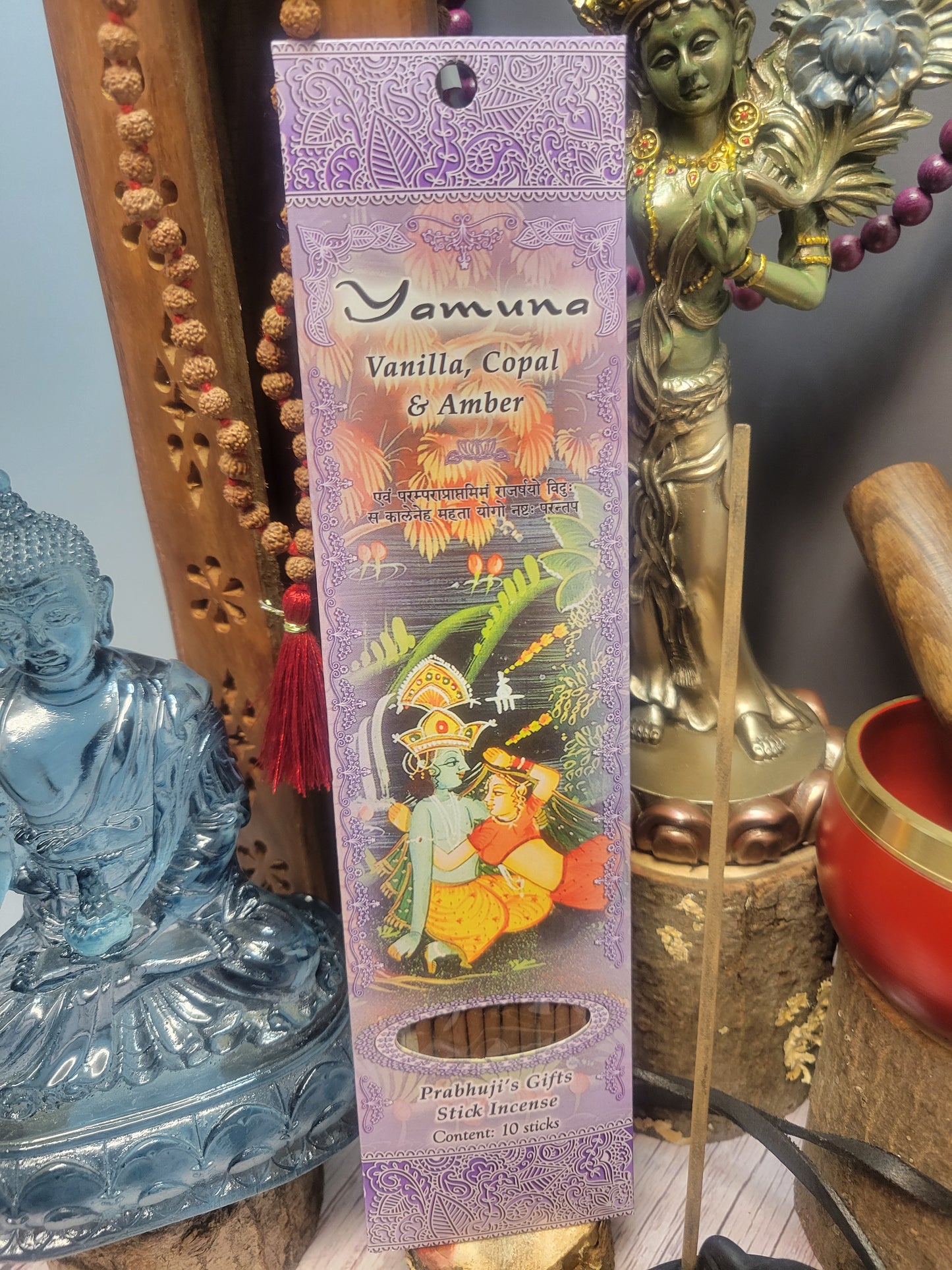 Yamuna - Vanilla, Copal & Amber Prabhuji's Gifts Incense