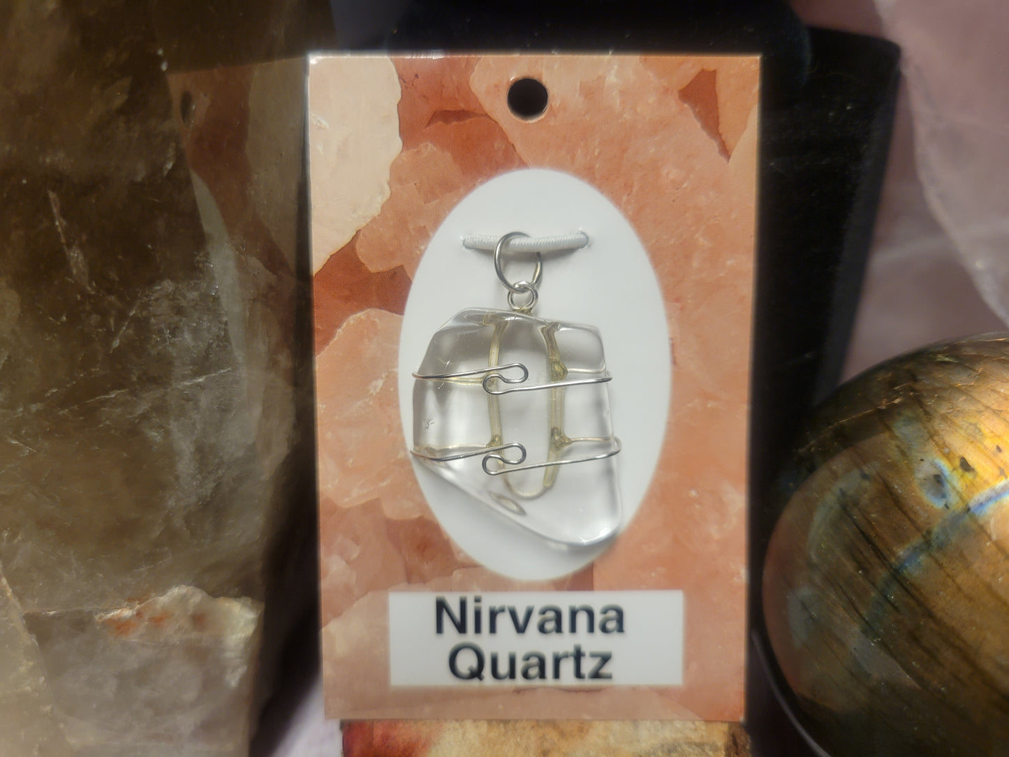Nirvana Quartz Heaven & Earth Pendant