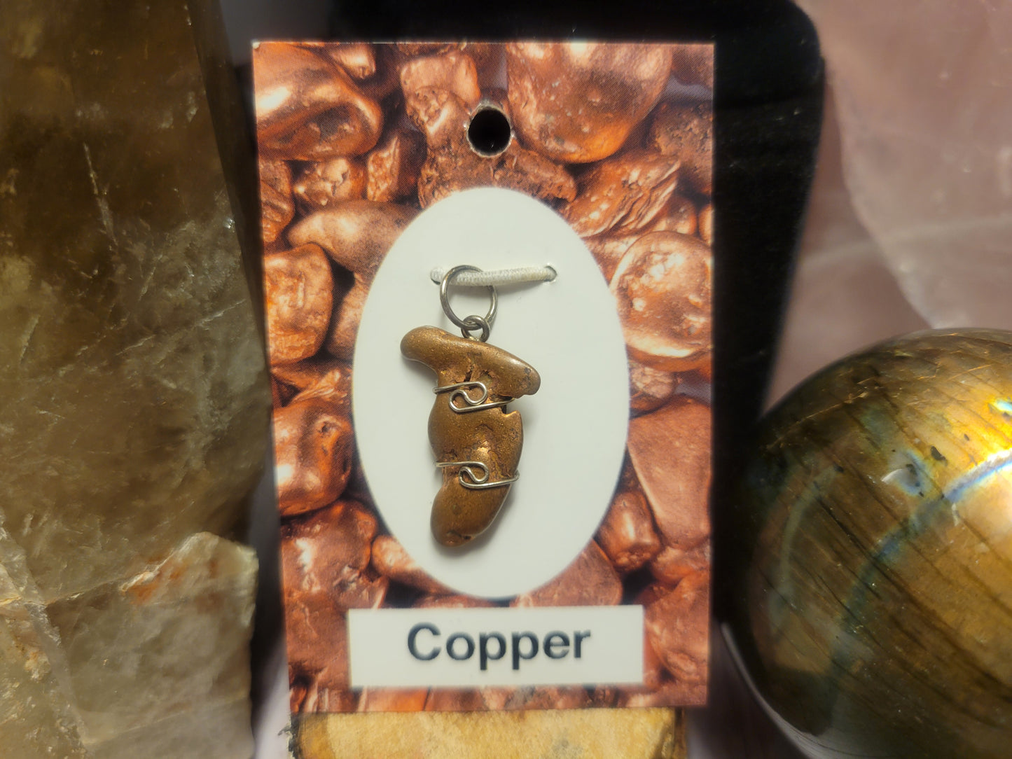 Copper Heaven & Earth Pendant