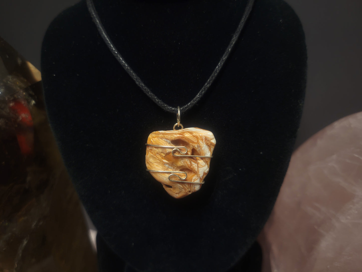 Redwood Opal Heaven & Earth Pendant