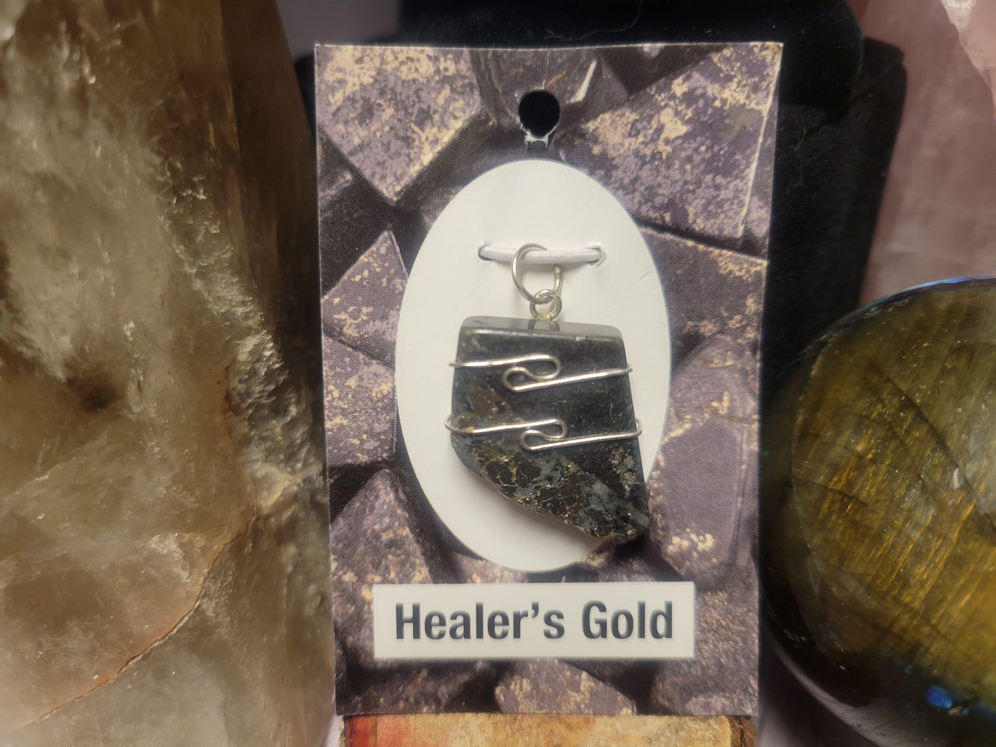 Healer's Gold Heaven & Earth Pendant