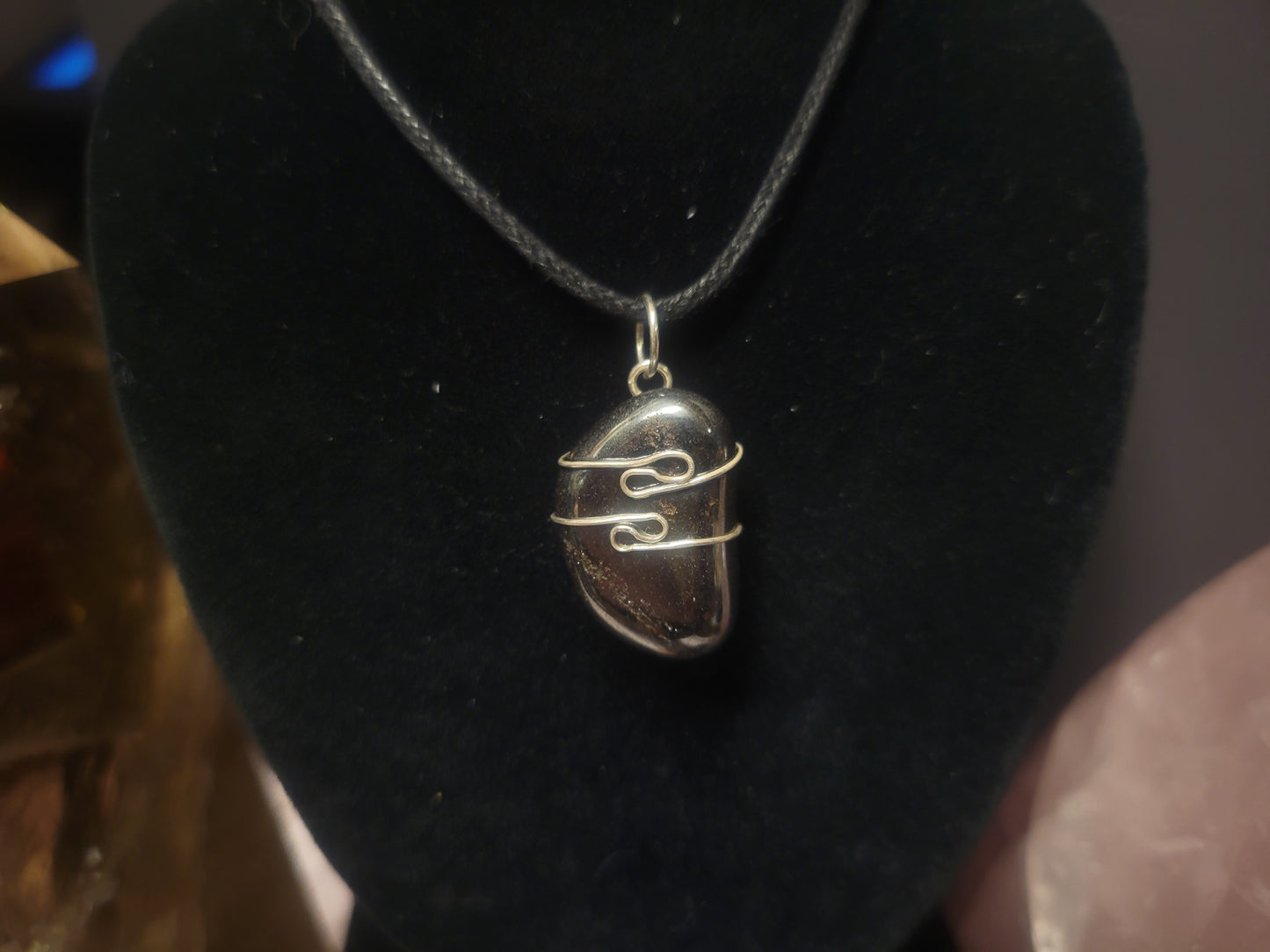 Hematite Heaven & Earth Pendant