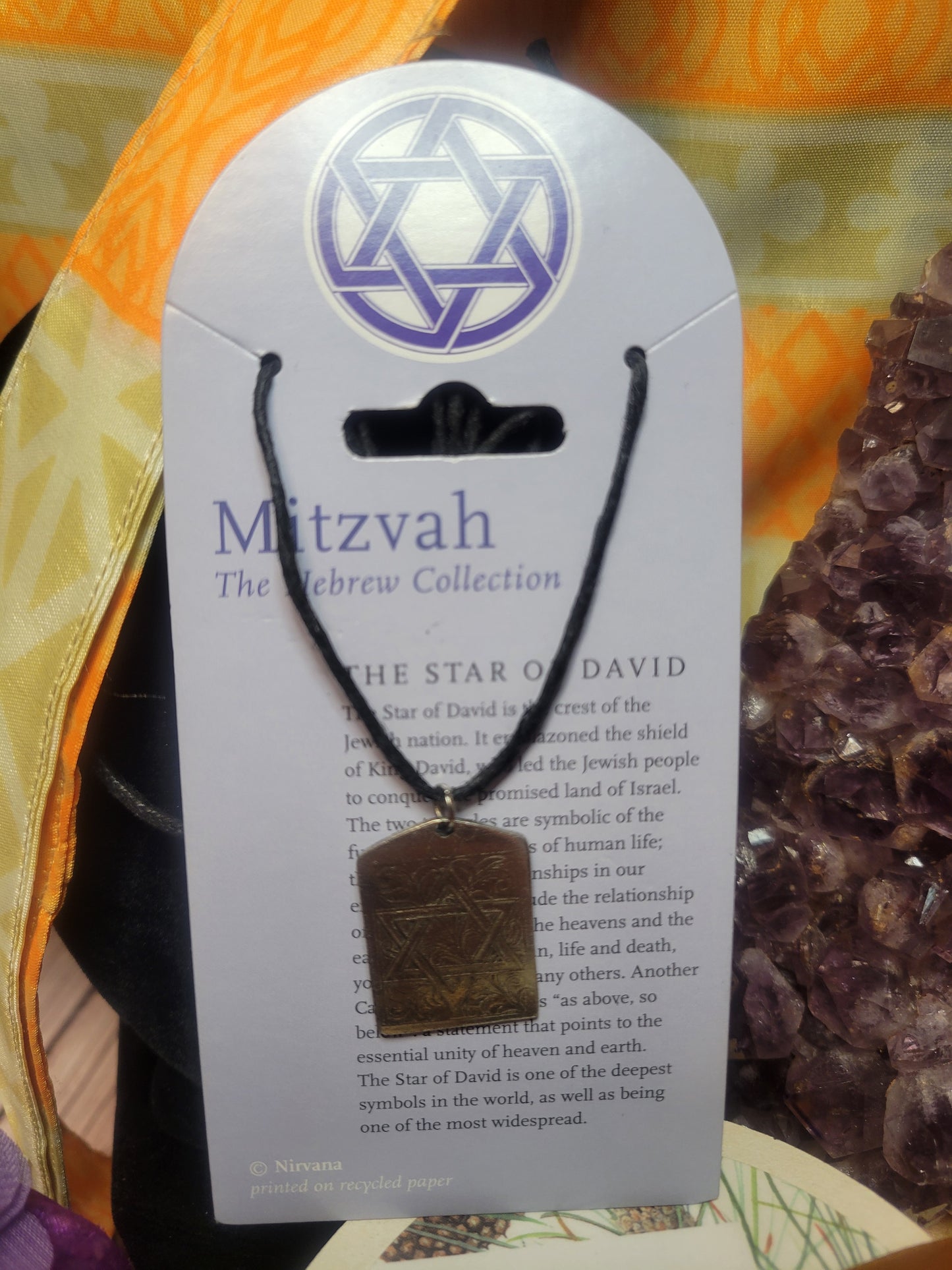 Mitzvah Pendant - Star of David