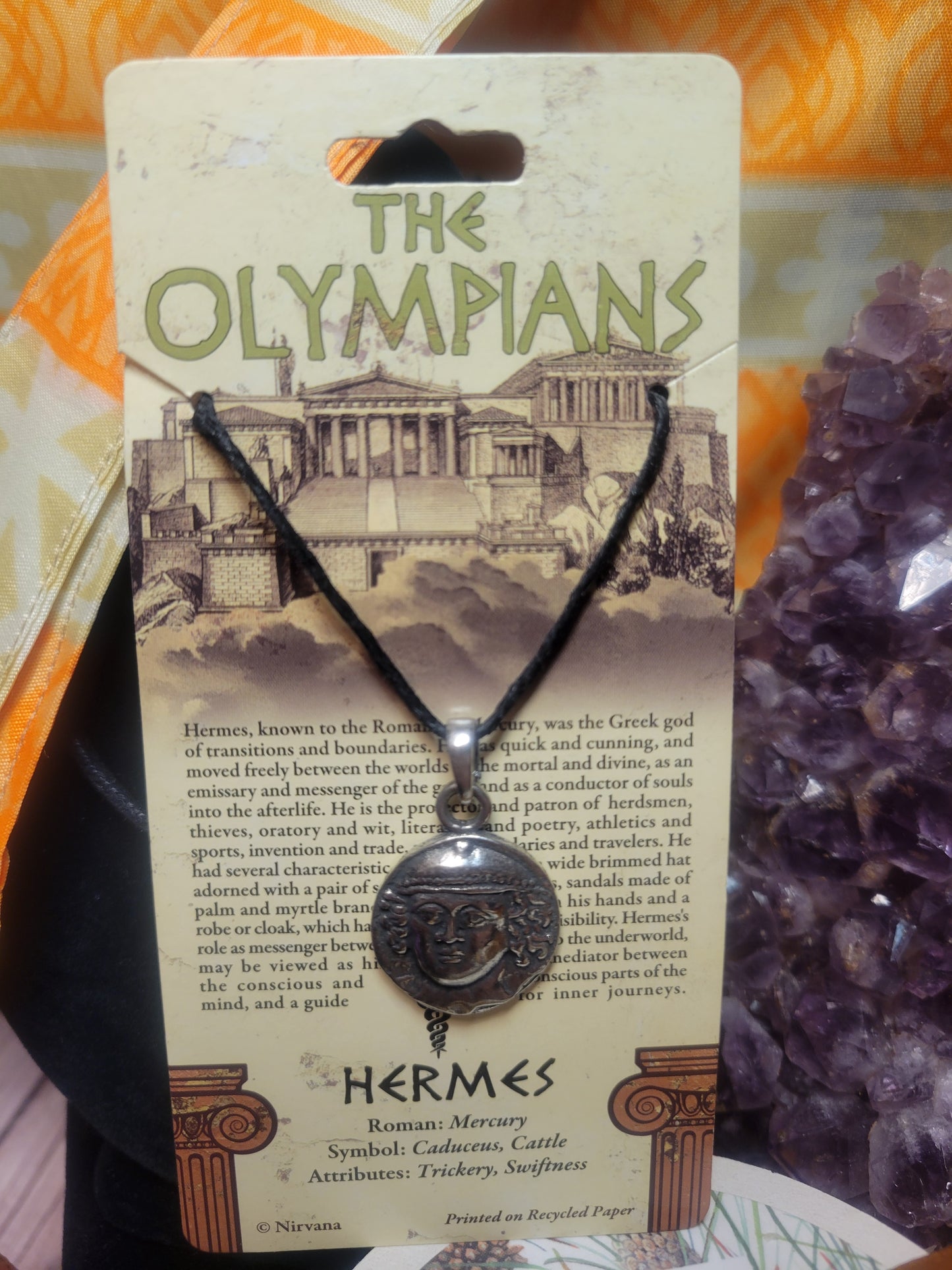 Greek Pendant - Hermes