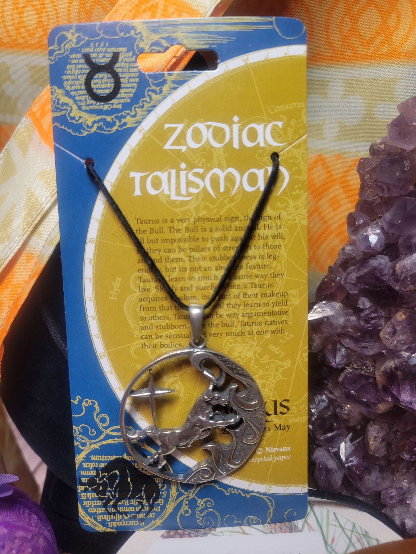 Zodiac Pendant - Taurus Talisman