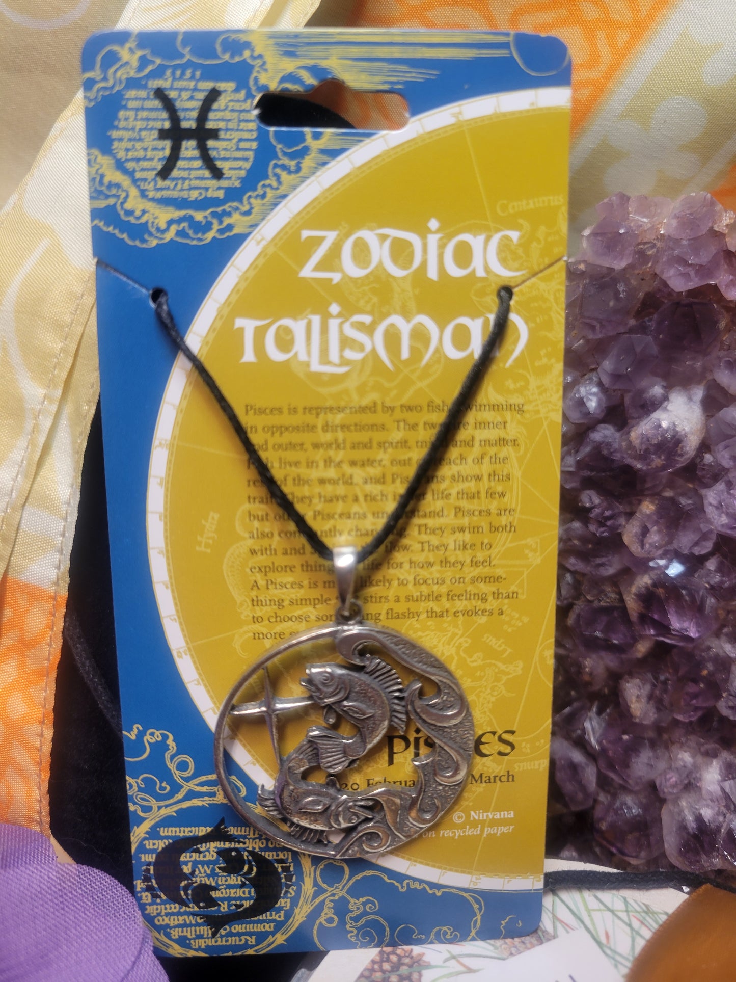 Zodiac Pendant - Pisces Talisman