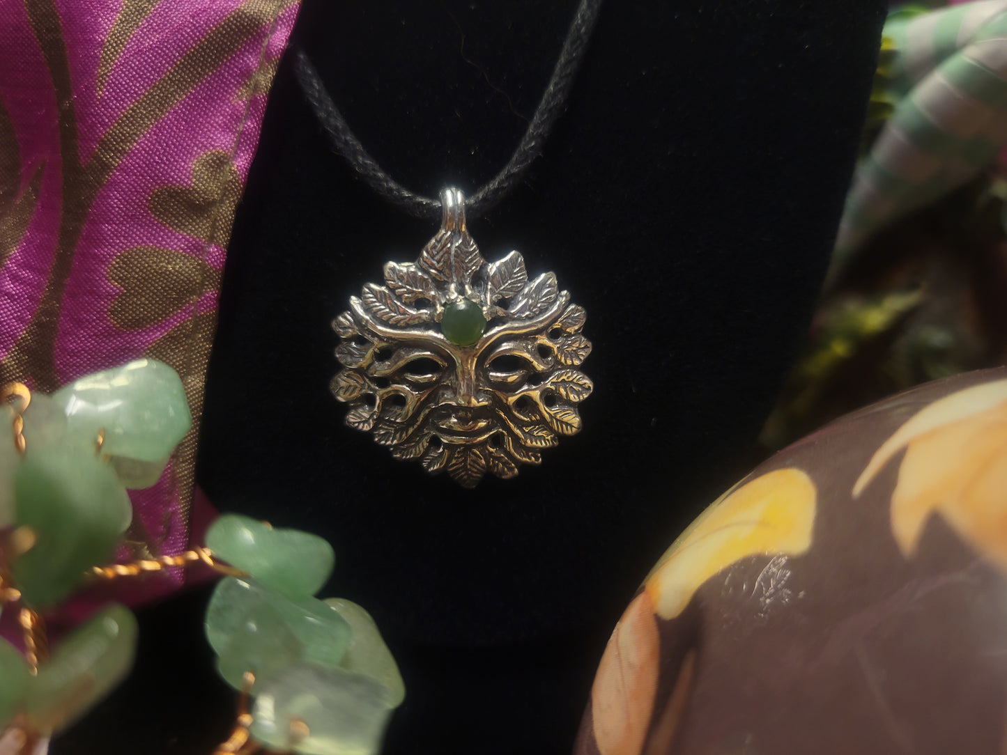 Green Man Pendant