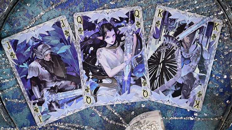 King Arthur V2 (Silver Fairyland) Playing Cards