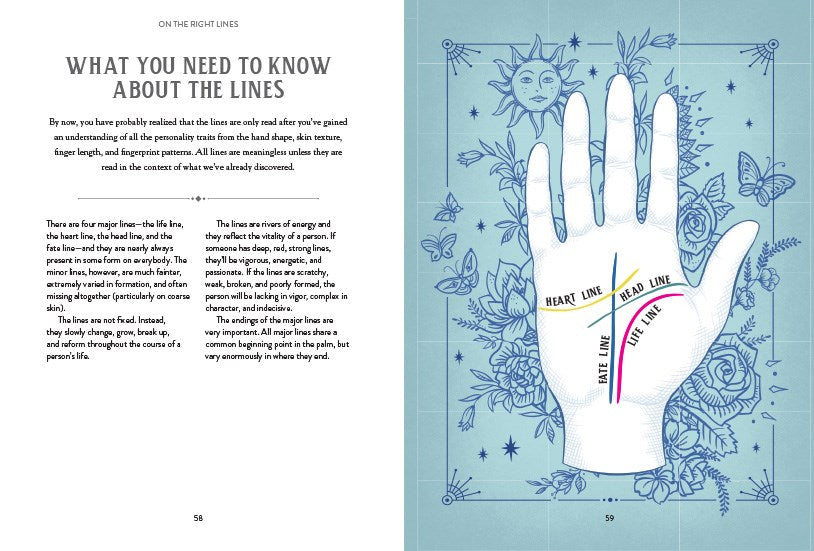 The Modern Palm Reader: Guidebook and Deck