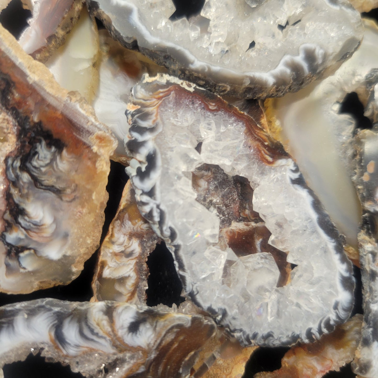 Agate Geode Slice
