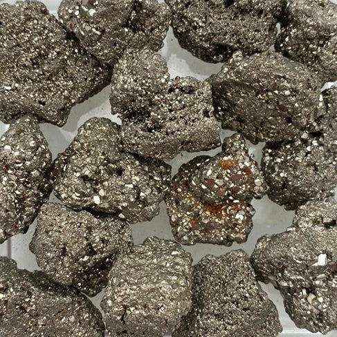 Pyrite Cluster, Medium