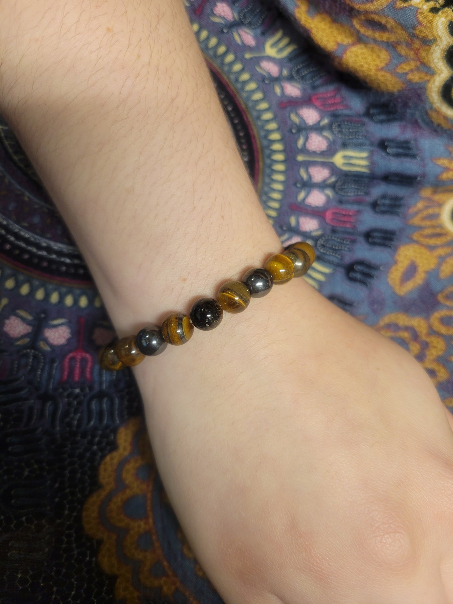 Protection Tiger Eye Lucky Magnetic Bracelet