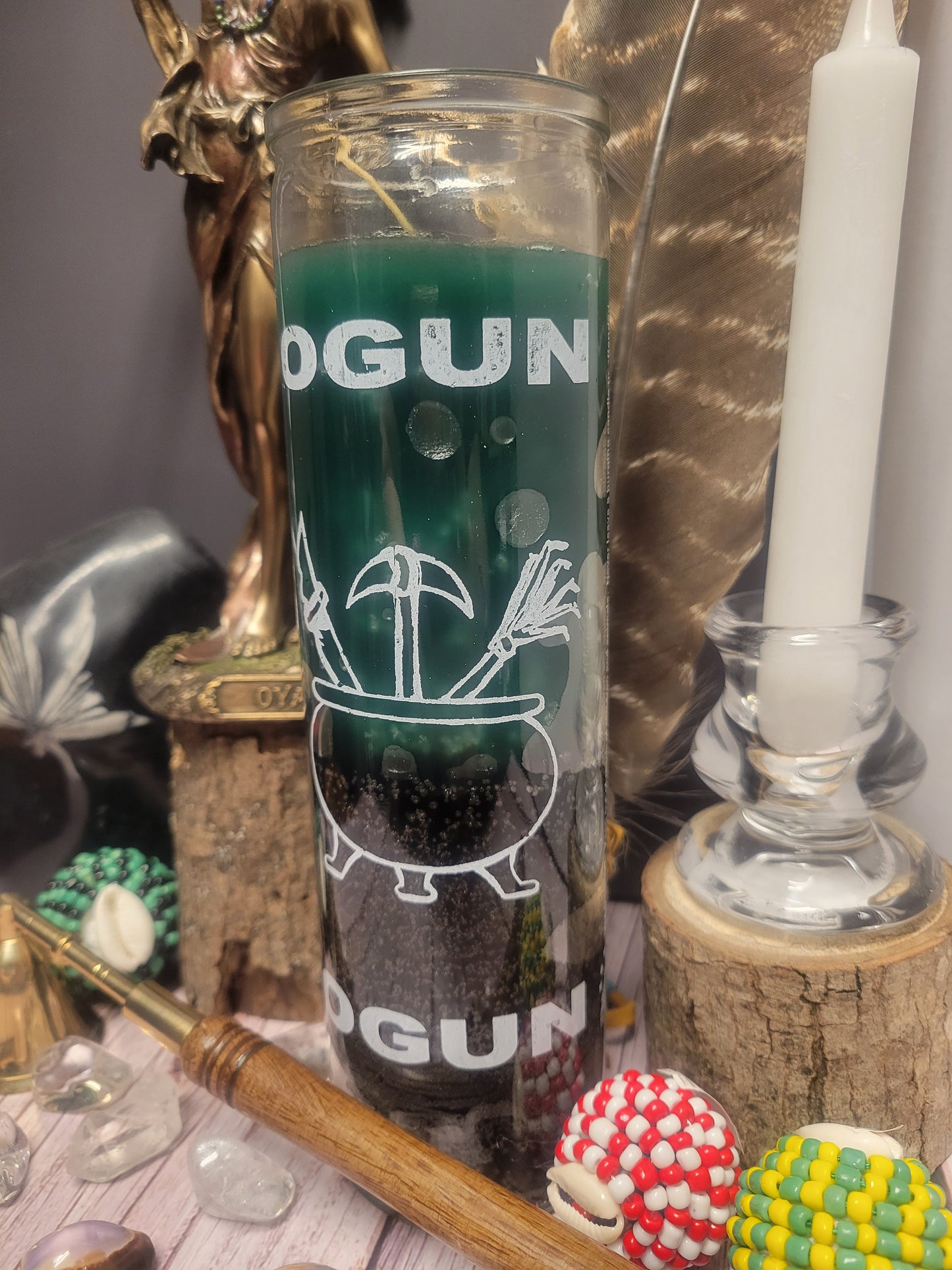 Orisha Ogun 7 Day Candle