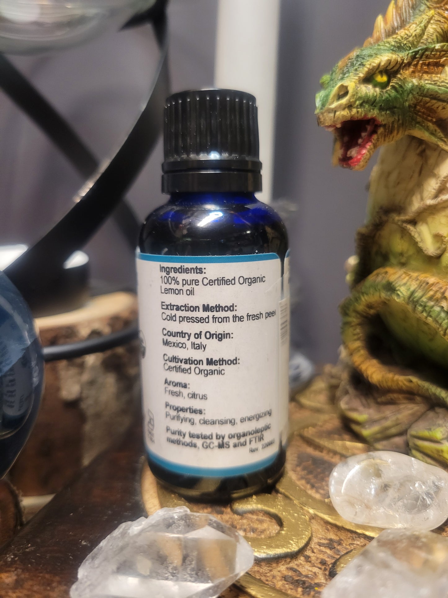 Organic Lemon Oil 1oz