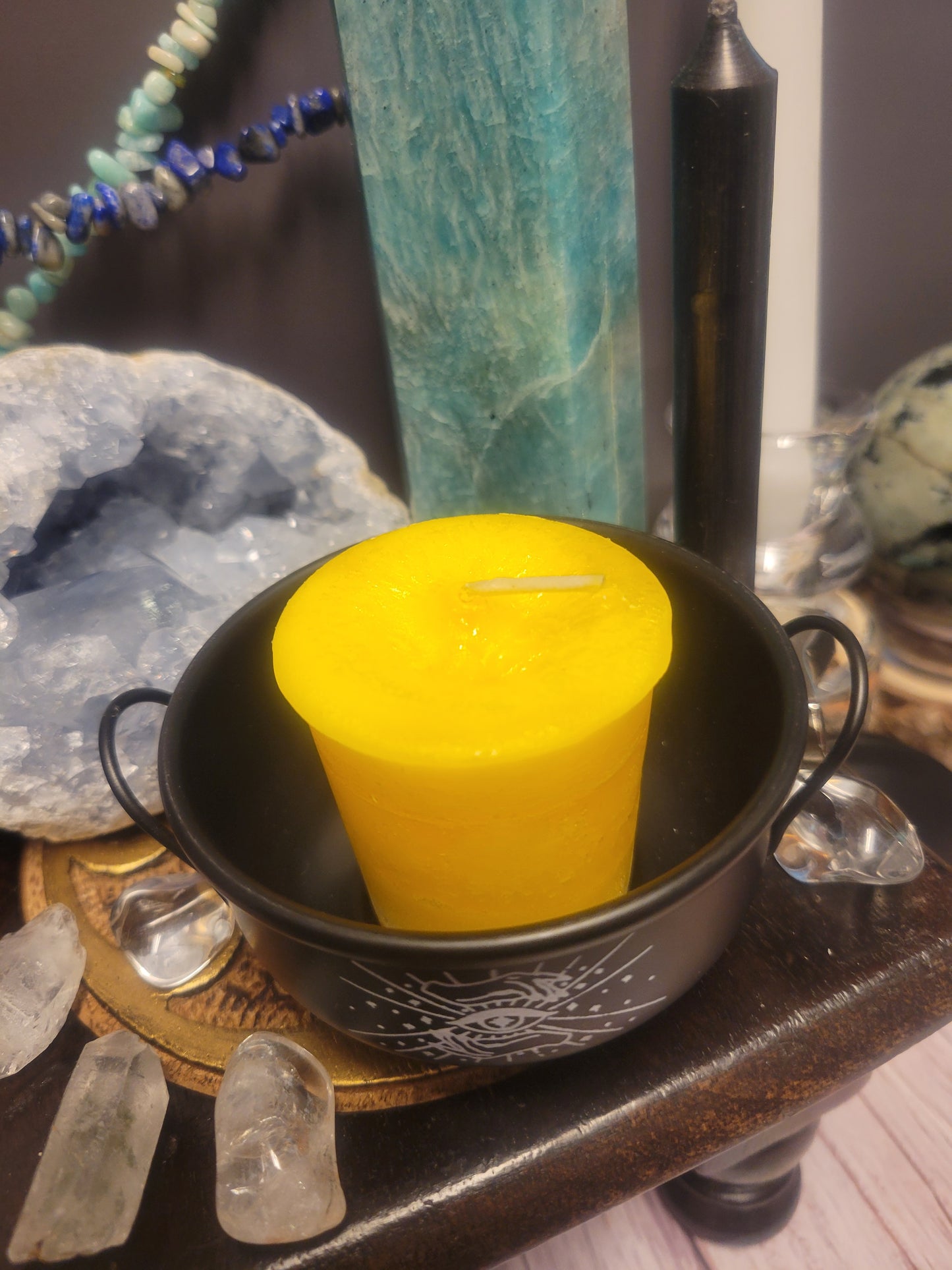 Positive Energy Crystal Journey Votive