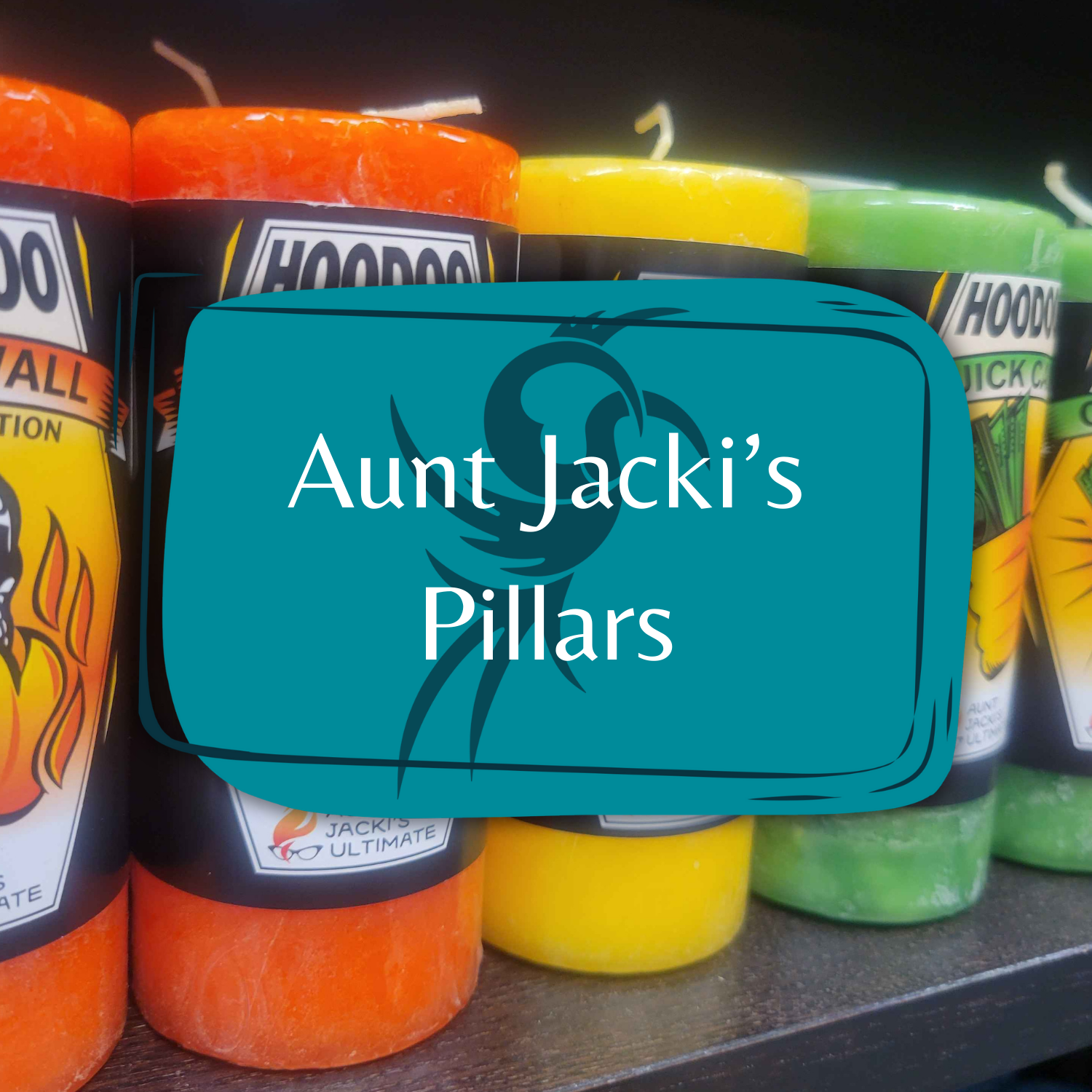 Aunt Jacki's Pillars