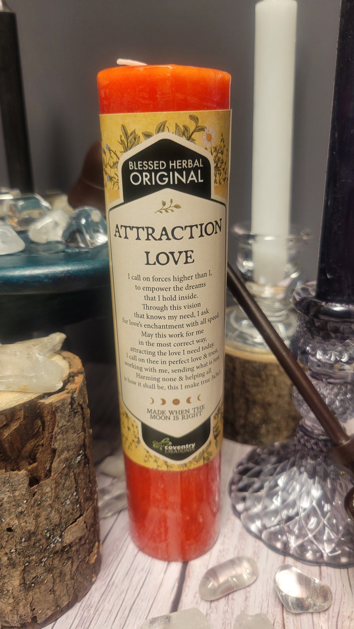 Blessed Herbal Pillar - Attraction & Love