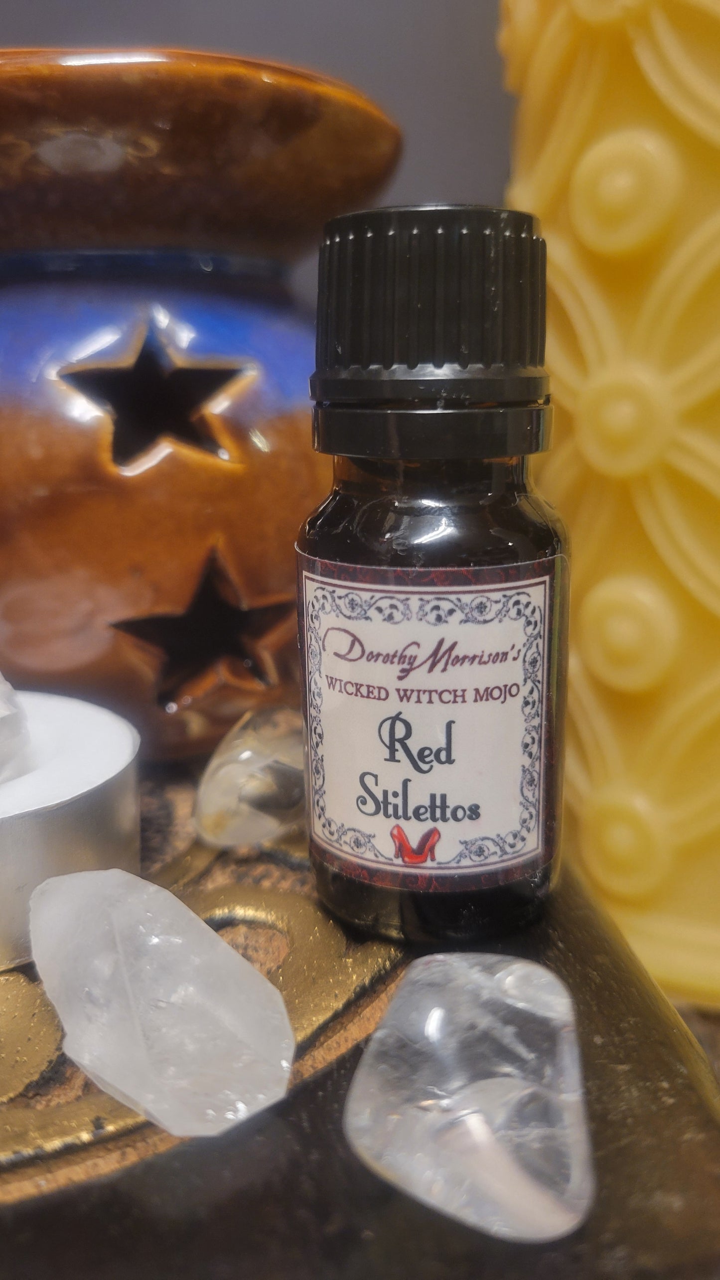 Wicked Witch Mojo Oil Red Stilettos