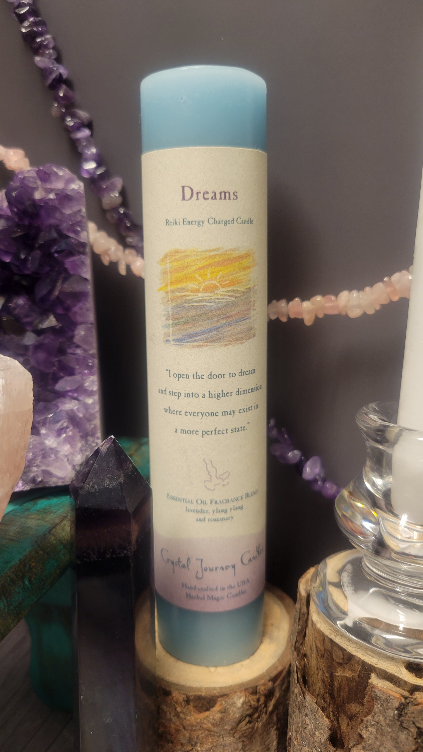 Dreams Crystal Journey Pillar