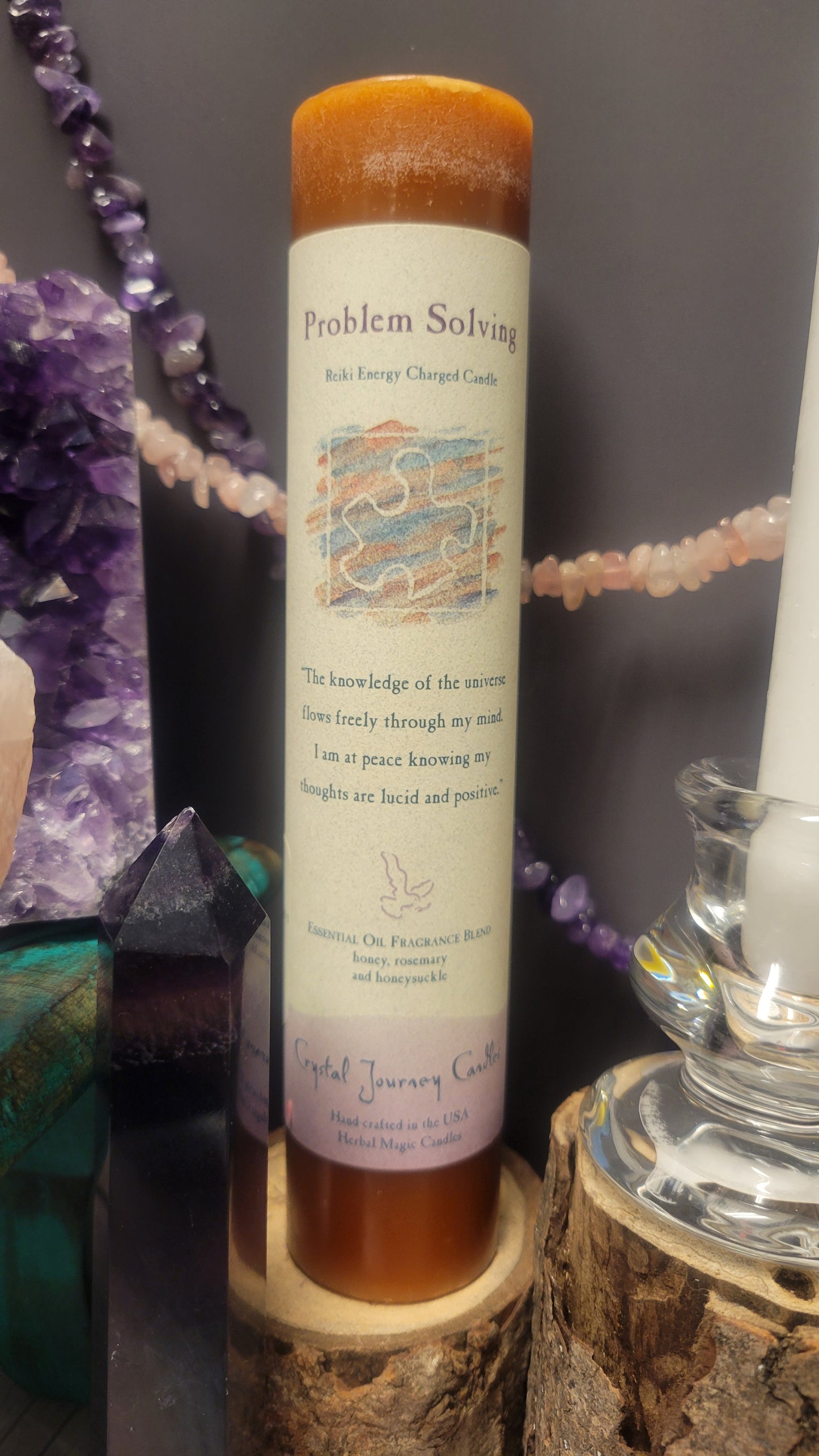 Problem Solving Crystal Journey Pillar