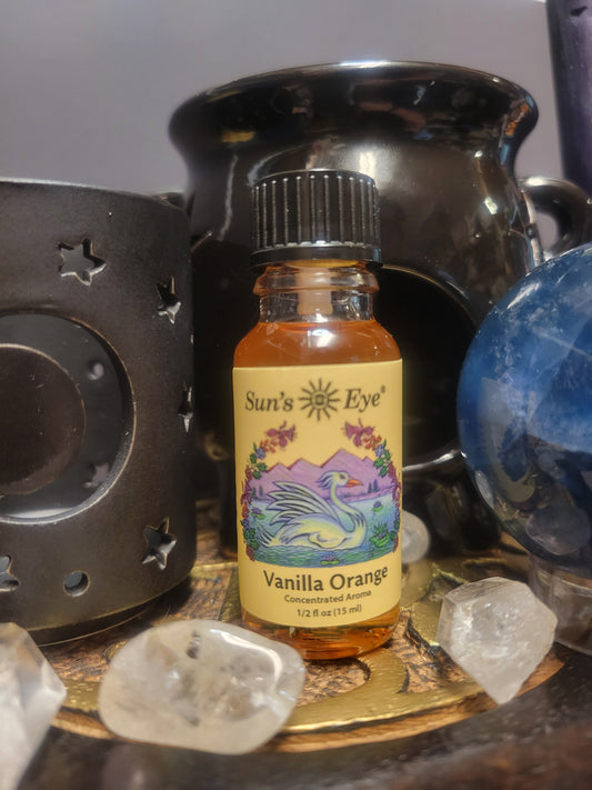 Sun's Eye Vanilla Orange Herbal Oil