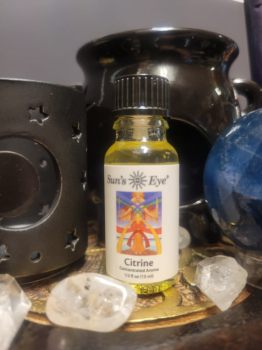 Sun's Eye Citrine Gem Oil