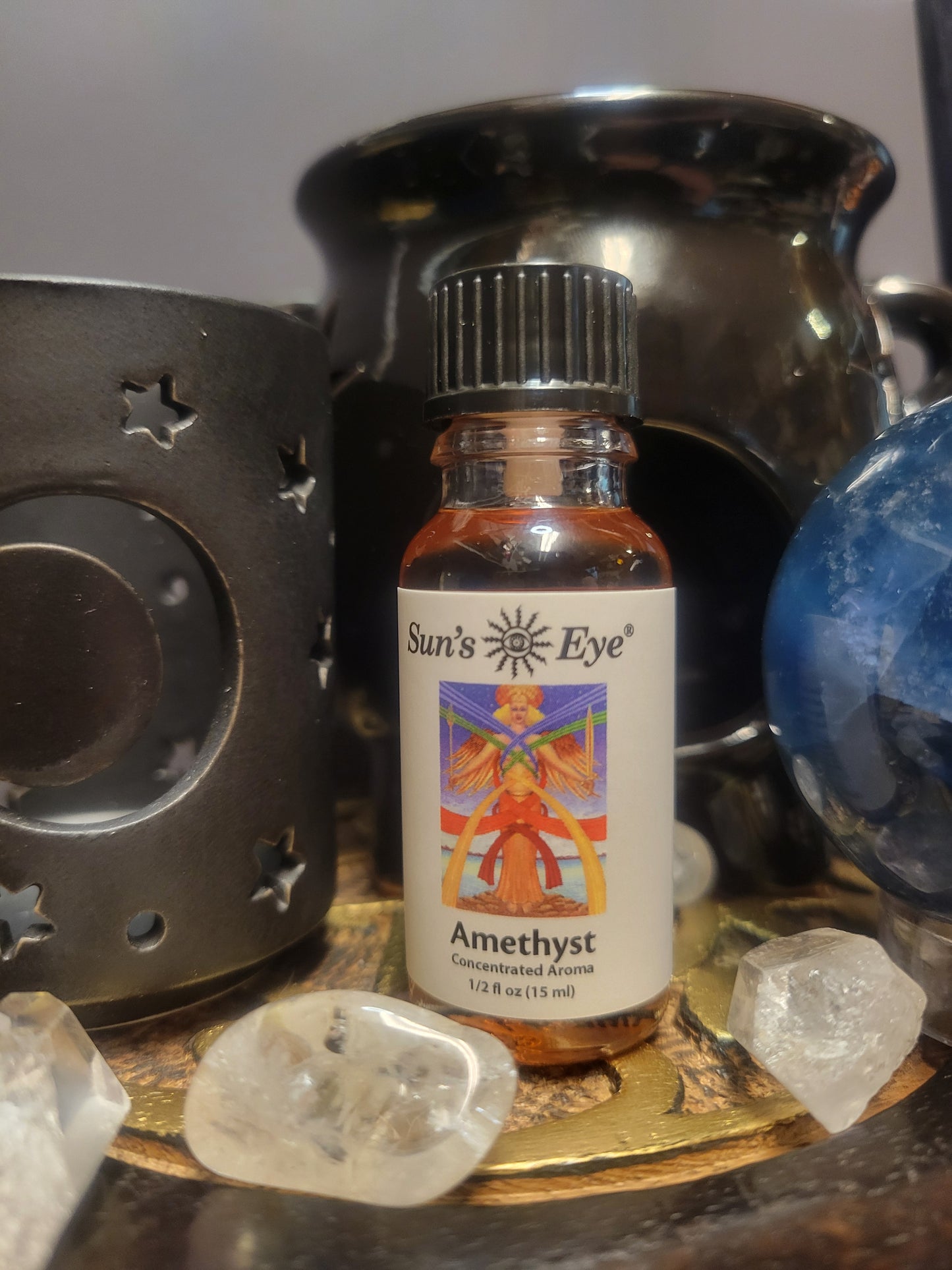 Sun's Eye Amethyst Gem Oil