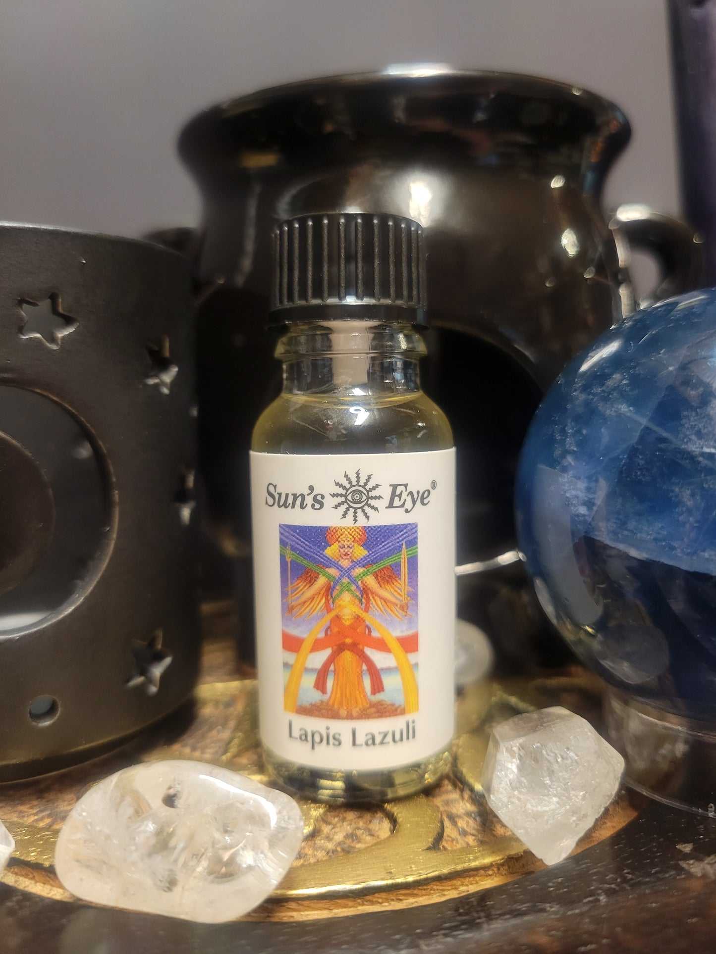 Sun's Eye Lapis Lazuli Gem Oil