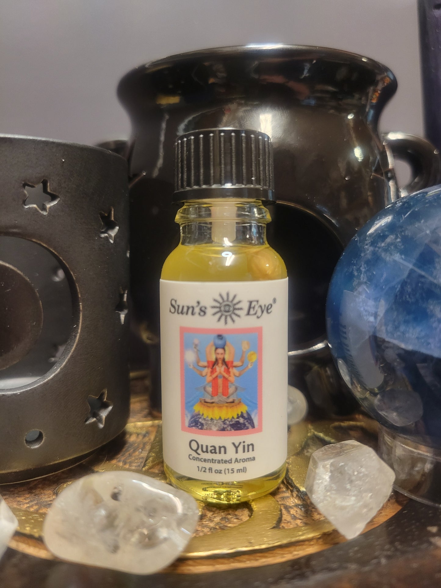 Sun's Eye Quan Yin Deity Oil