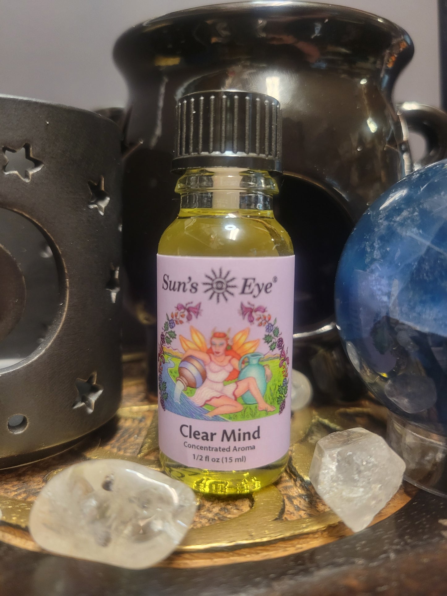 Sun's Eye Clear Mind Mystic Blend Oil