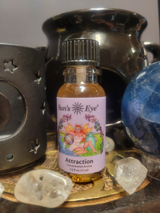 Sun's Eye Attraction Mystic Blend Oil