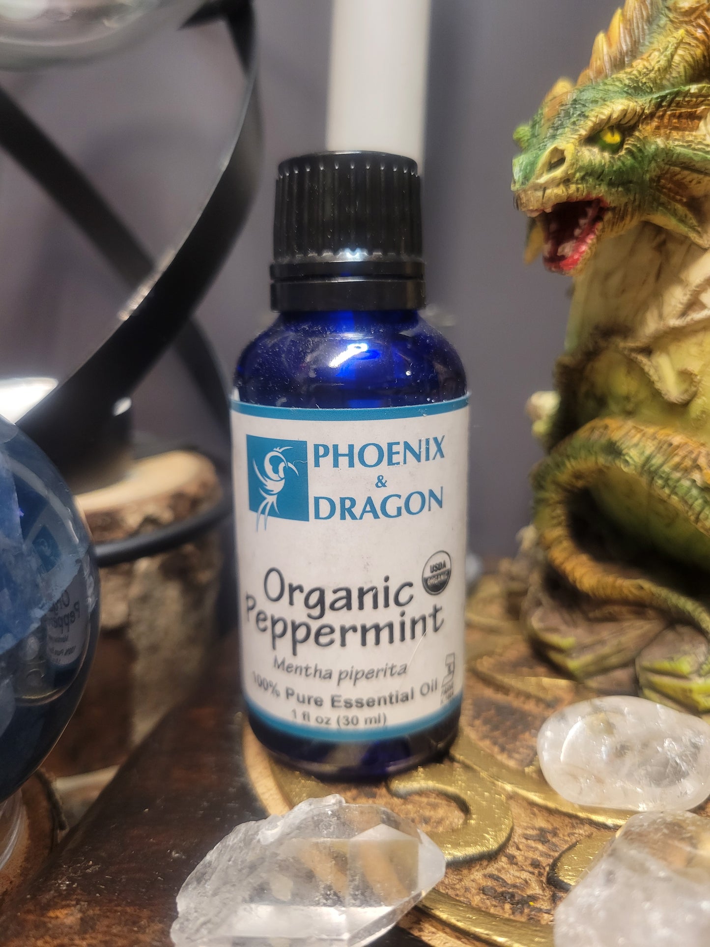 Organic Peppermint Oil 1oz