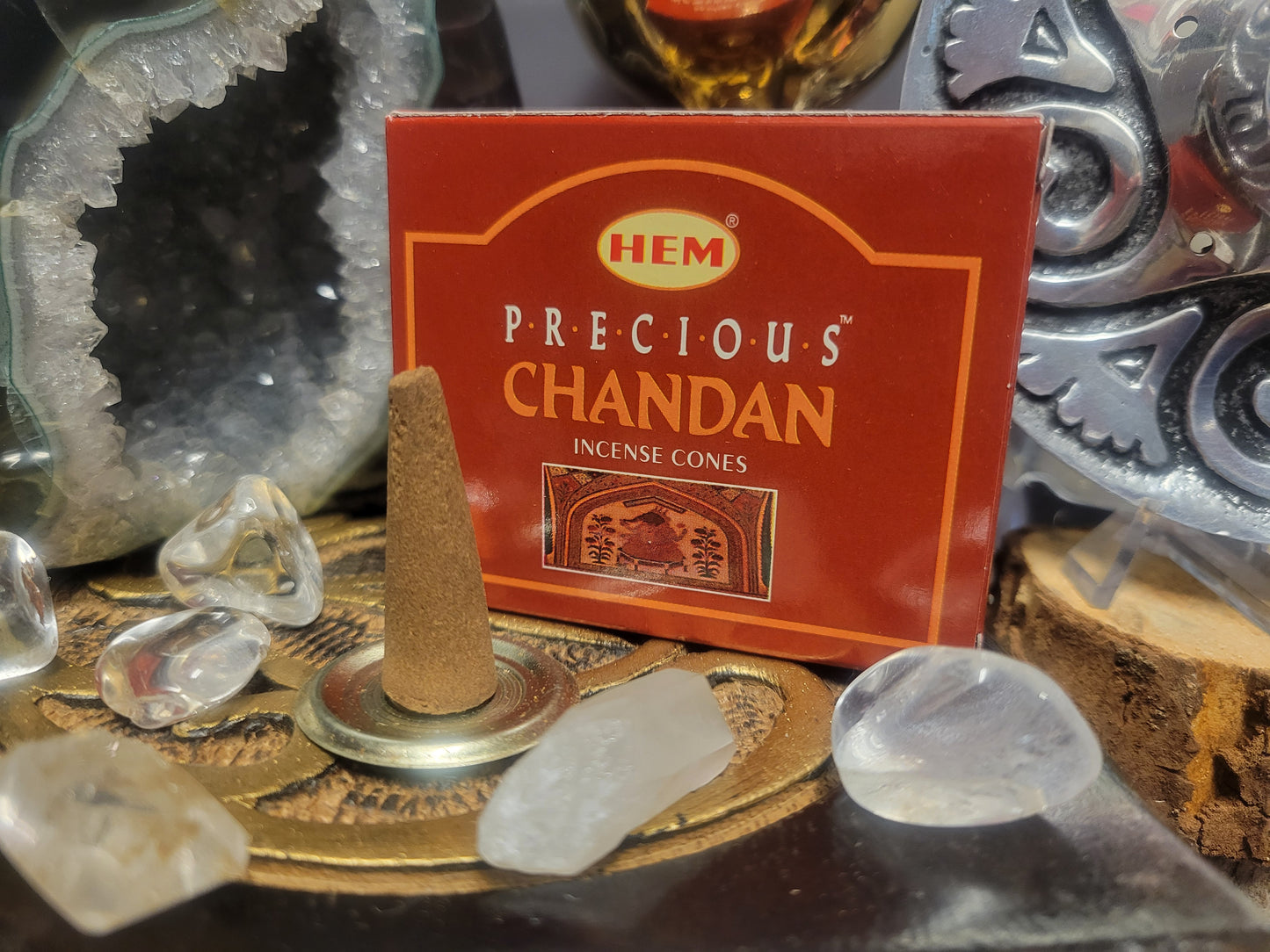 Precious Chandan Cone Incense