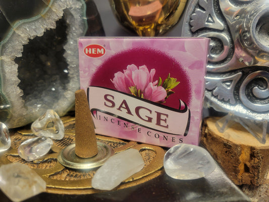 Sage Incense Cones