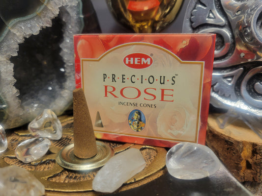 Precious Rose Cone Incense