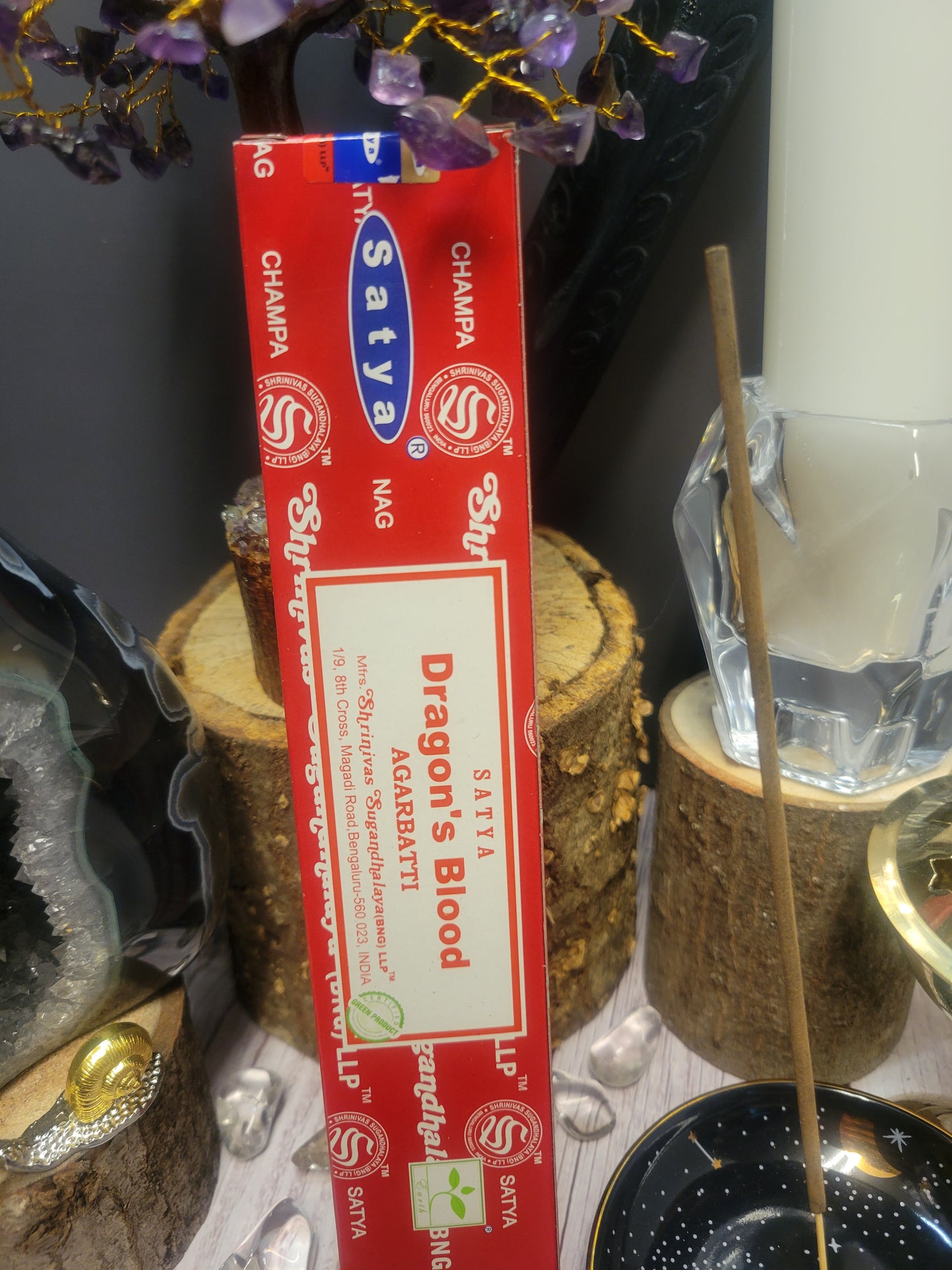 Dragon's Blood Satya Incense, 15g