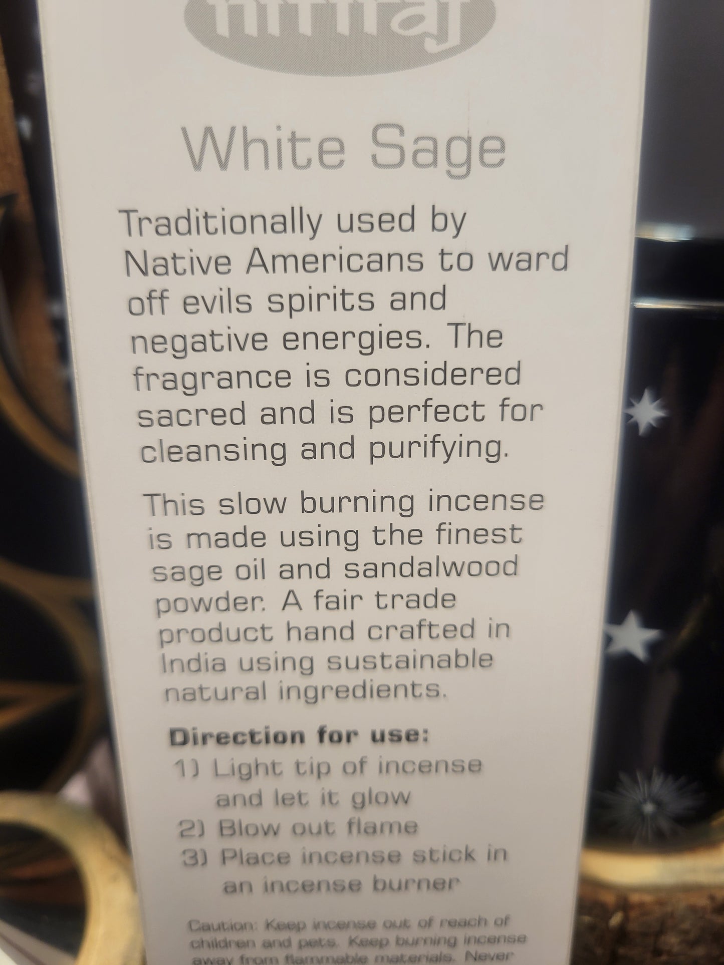 Nitiraj White Sage Incense