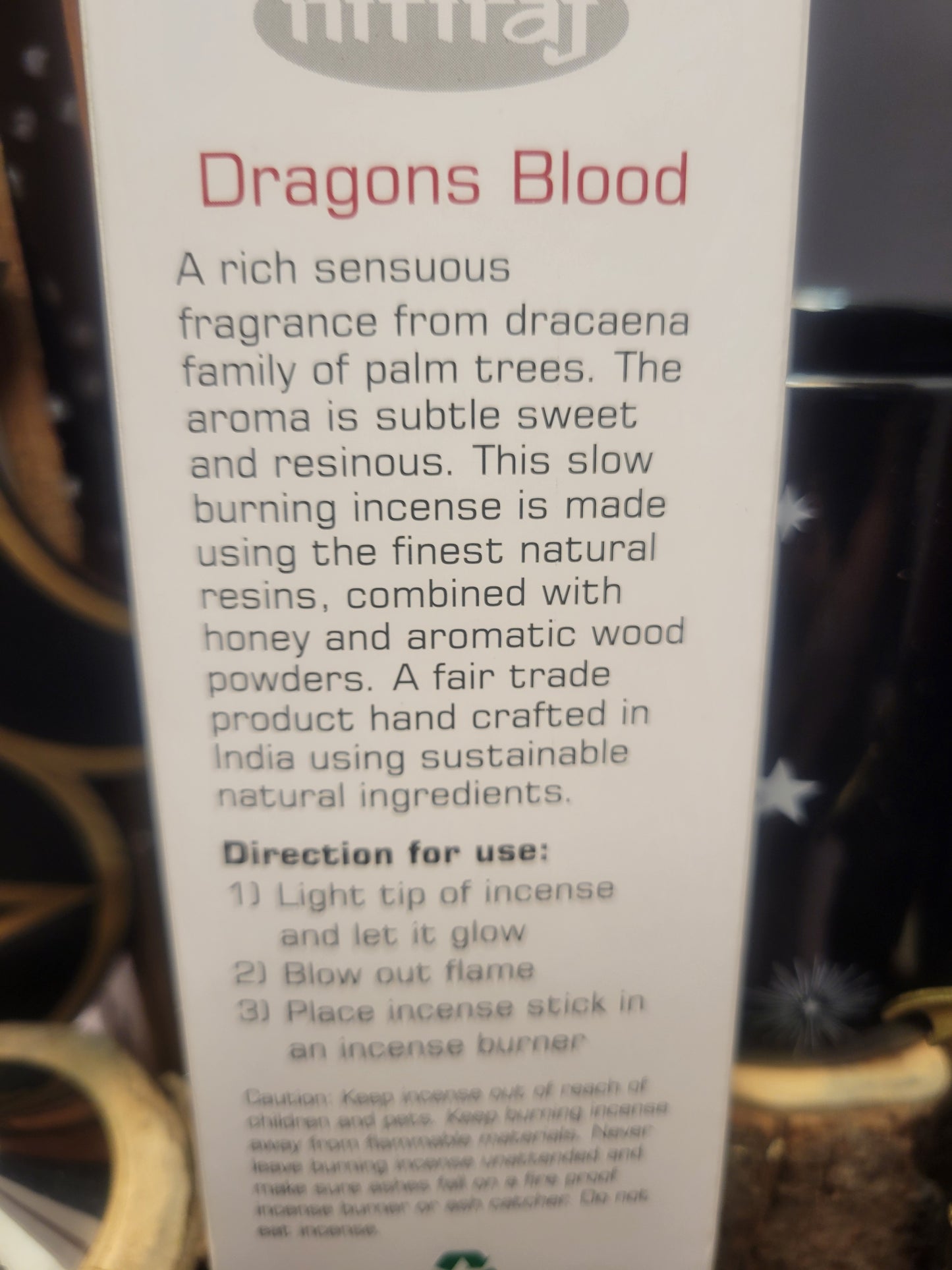 Nitiraj Dragon's Blood Incense