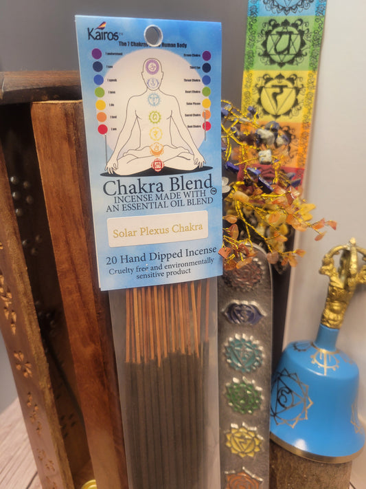 Solar Plexus Chakra Kairos Incense