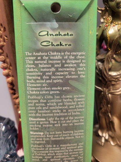 Anahata (Heart) - Love & Sensitivity Prabhuji's Gifts Incense