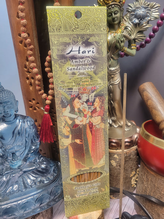 Hari - Amber & Sandalwood Stick Incense