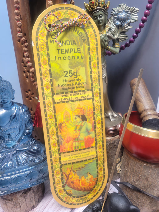 India Temple Incense 25g