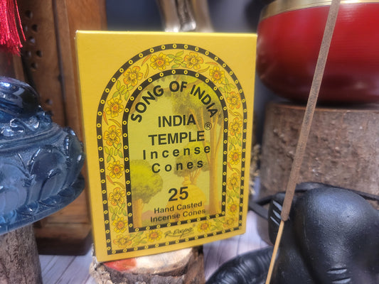 India Temple Cone Incense